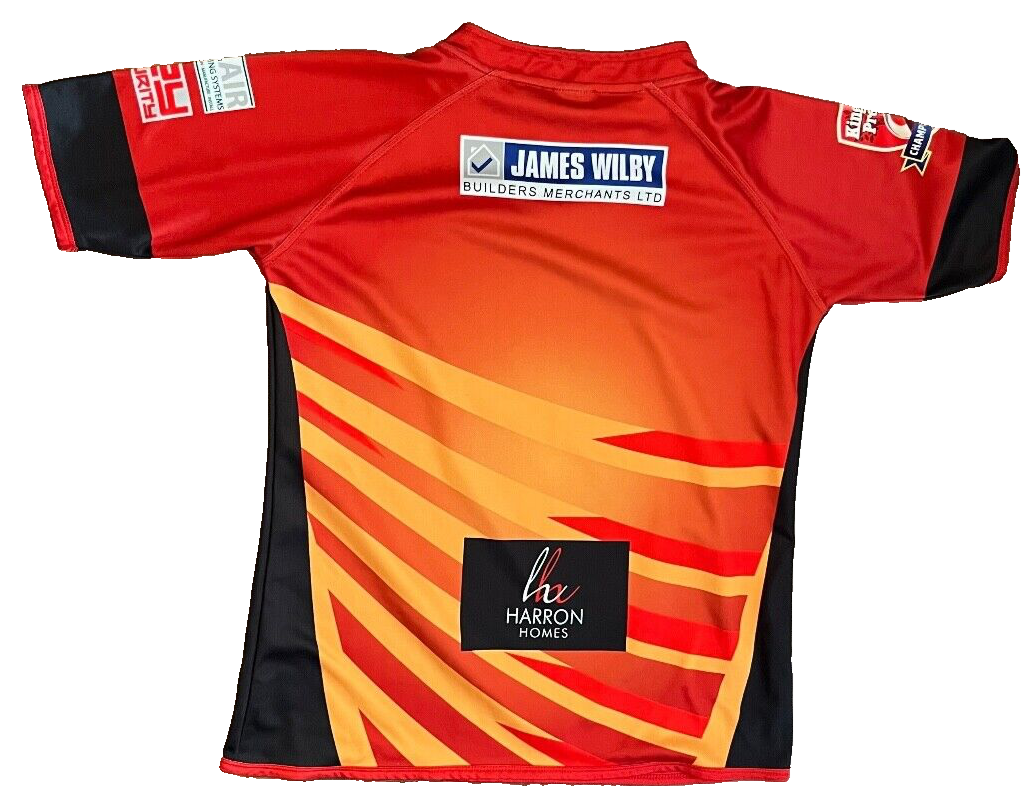 Dewsbury Rams Rugby Jersey Home Shirt 6TKSports Size Men L