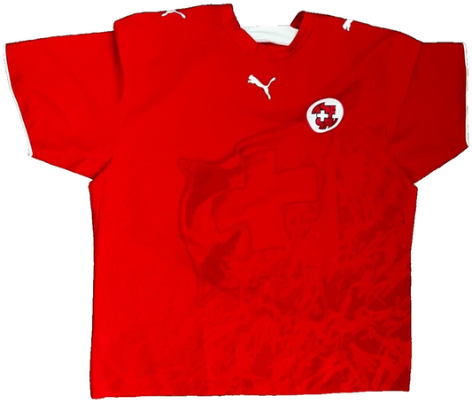 Switzerland Football 2006 2008 Home Shirt Jersey Puma Camiseta Trikot Size XXL