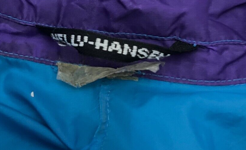 Vintage Helly Hansen 1/4 Zip Jacket Windbreaker Raincoat Sudadera Unisex Size M