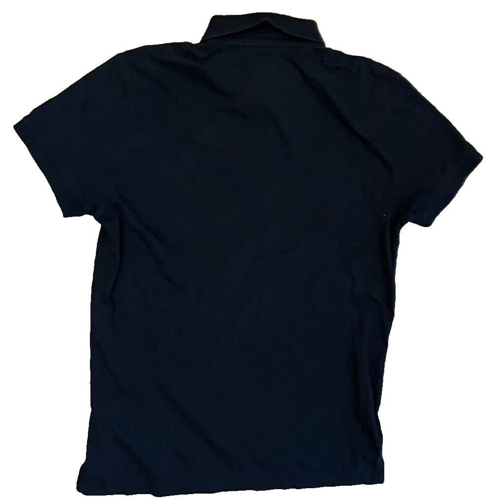 La Martina Polo Shirt Navy Blue Tag Cotton Size Men M