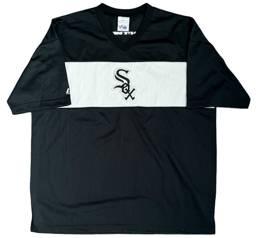 Chicago White Sox MLB Baseball Mesh Shirt Jersey Majestic Camiseta Trikot Mailot