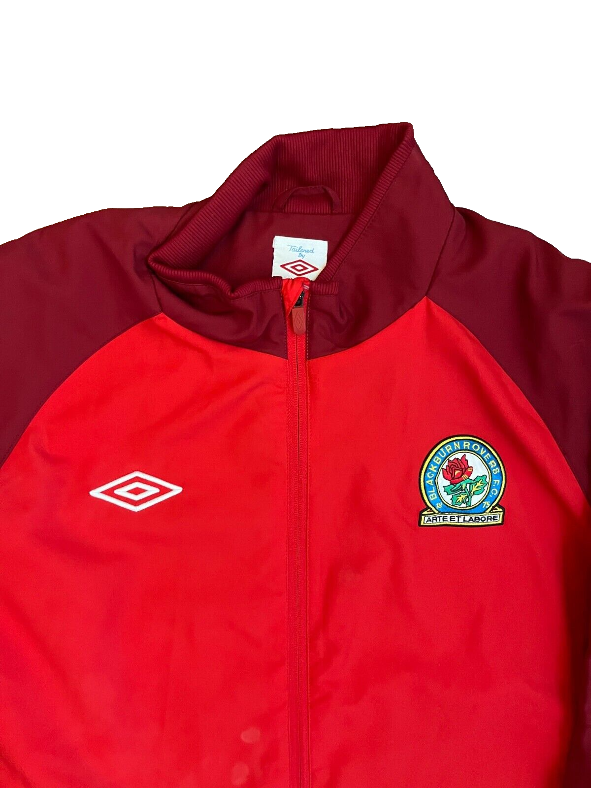 Blackburn Rovers Training Jacket Full Zip Football Umbro Size Men XL