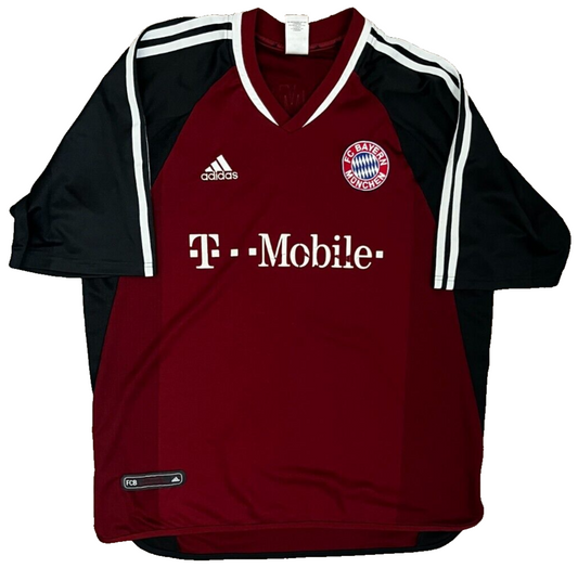 Bayern Munich 2002 2003 Home Shirt Jersey Adidas Camiseta Trikot Mailot Size XL