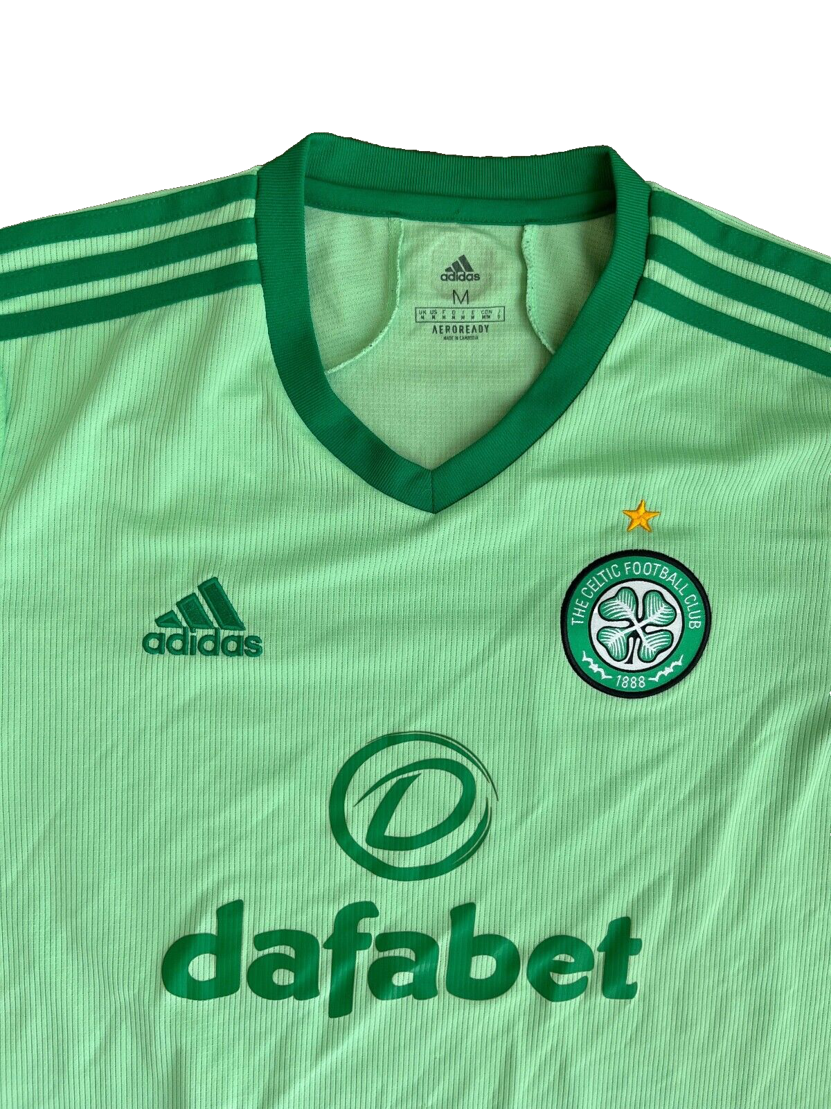 Glasgow Celtic Jersey 2020 2021 Away Shirt Adidas Football Size Men M