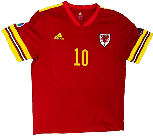 Wales Football 2020 Home Shirt Jersey Adidas Camiseta Mailot Trikot Size XXL