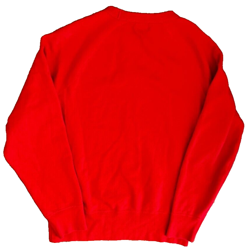 Acne Studios Pullover Cotton Sweater Red Sweatshirt Size Men M