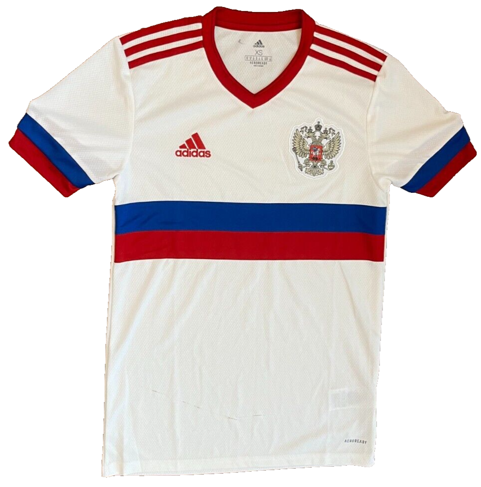 Russia Jersey 2020 Away Shirt Football Adidas Size Men XS