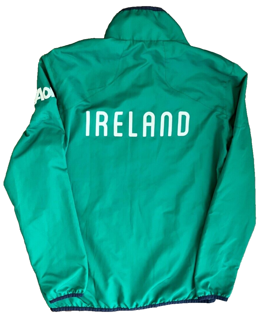 Ireland Rugby IRFU Training Jacket Canterbury Windbreaker Size Men M