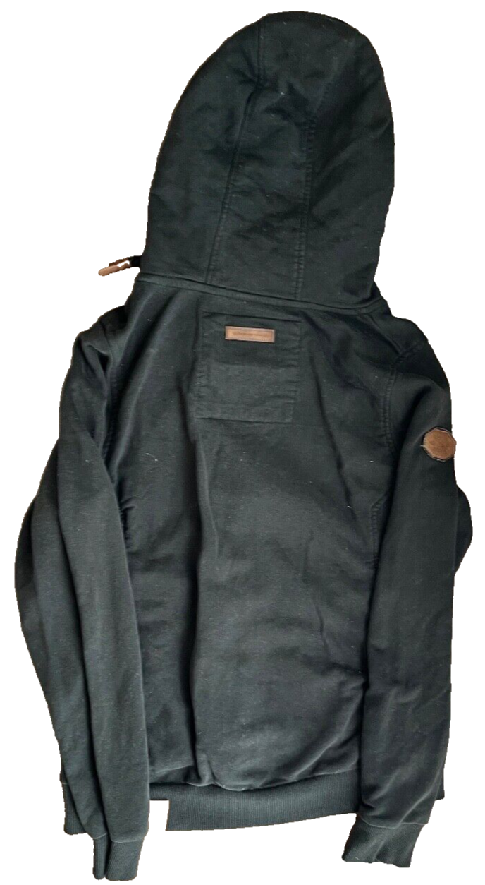 Naketano Jacket Full Zip Hoodie Gray Women Size L