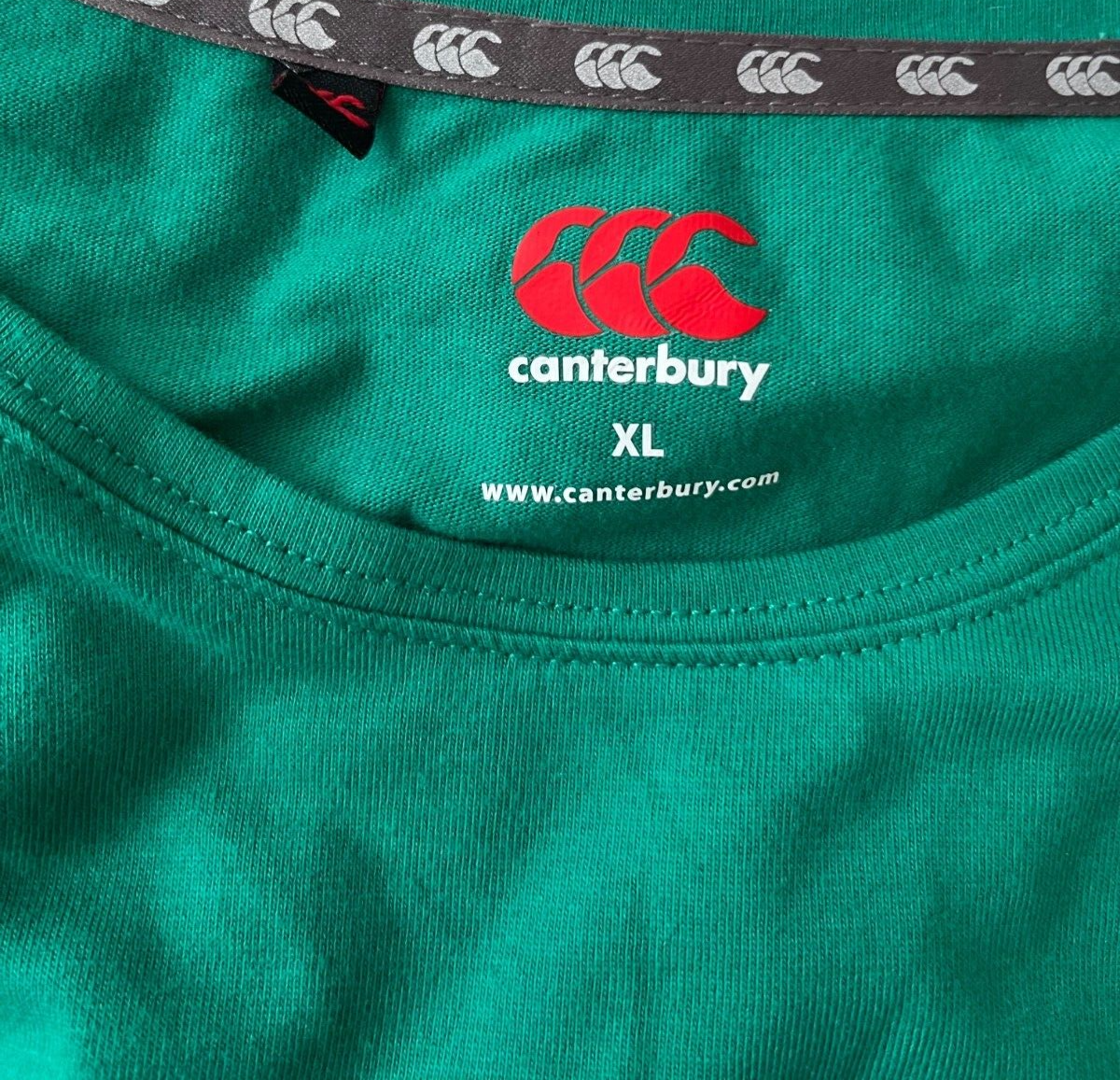 Ireland Rugby IRFU Jersey Training Shirt Canterbury Presentation Size Men XL