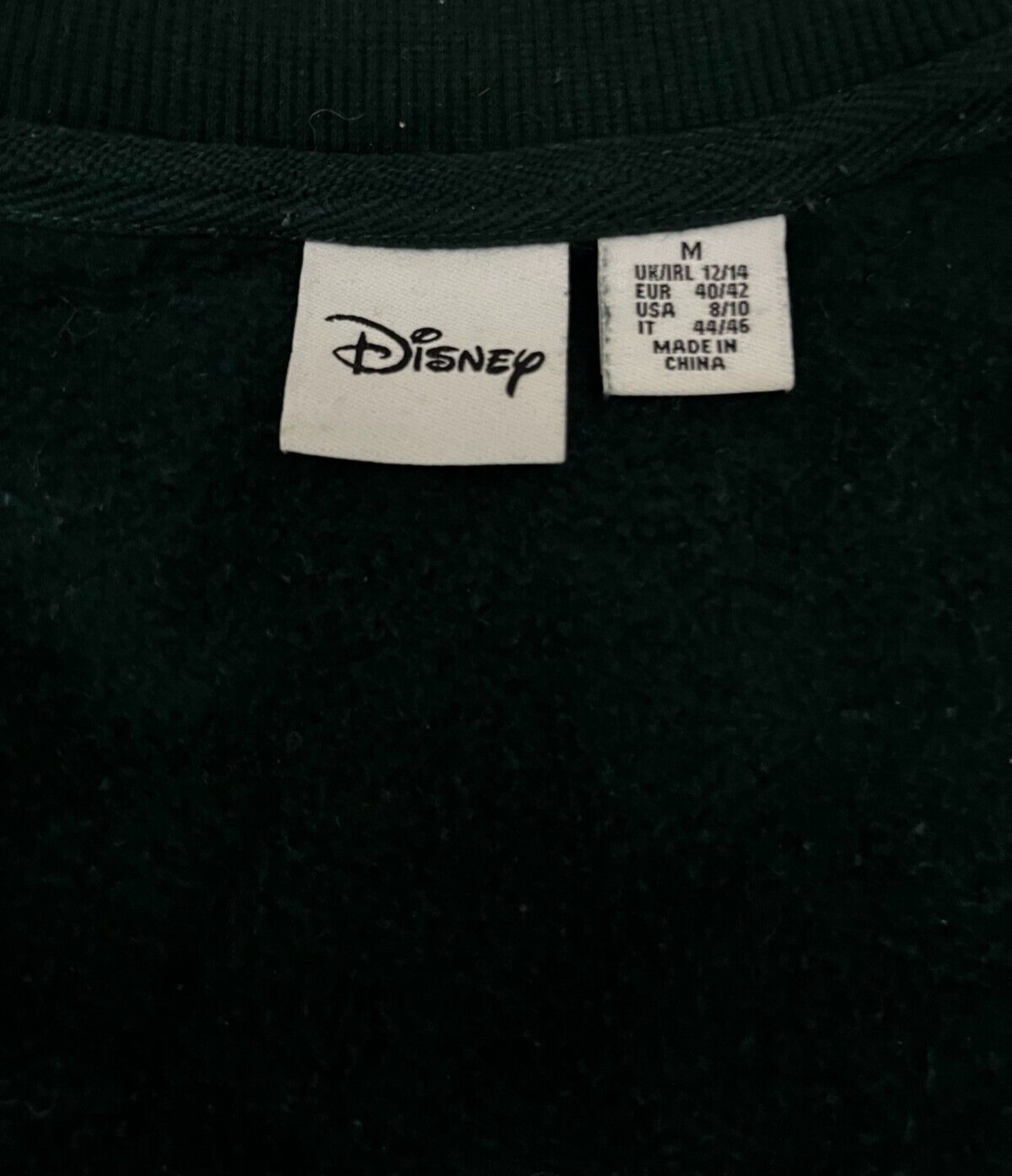 Disney Winnie The Pooh Bear Sweatshirt Pullover Sudadera Sweater Size Men M