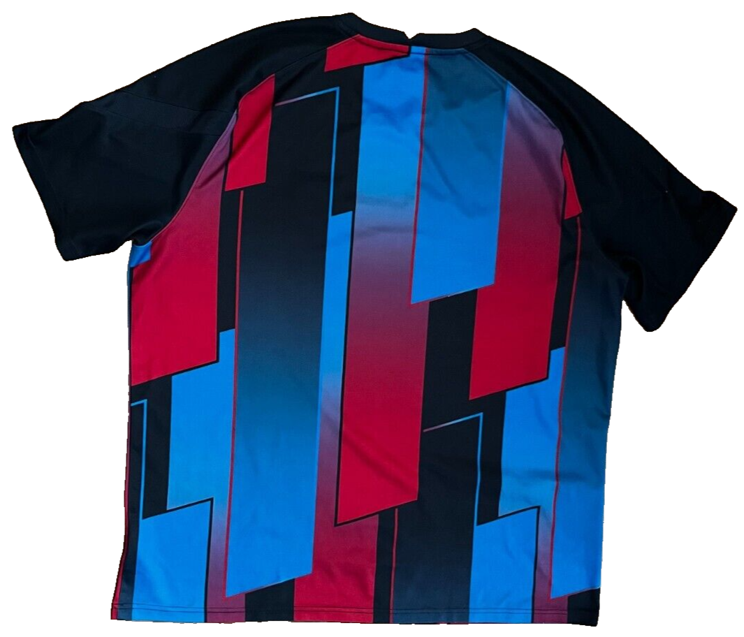 Barcelona Football 2021 2022 Pre Match Training Shirt Jersey Nike Size Men XXL
