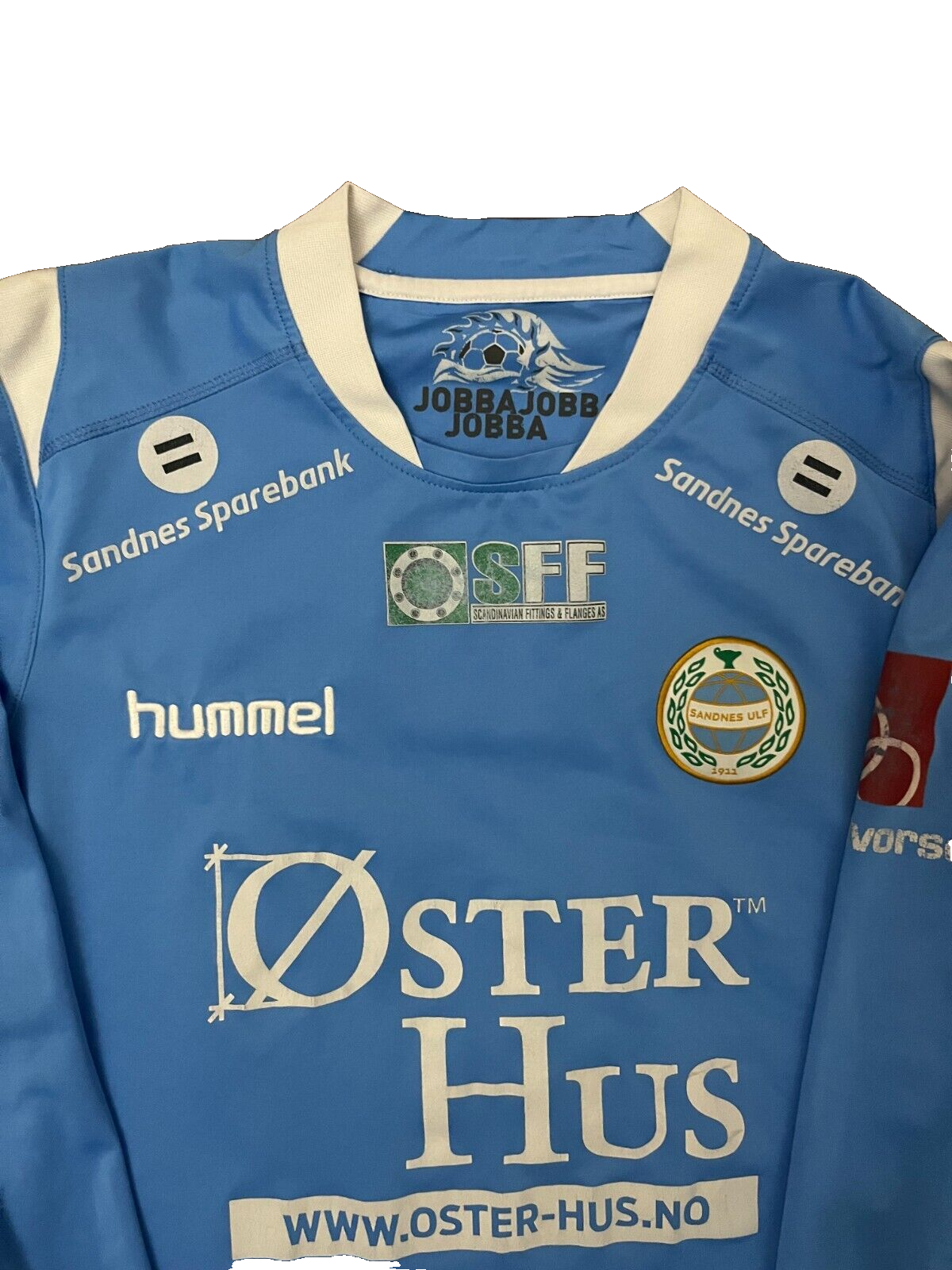 Sandnes Ulf 2013 2014 Home Shirt Jersey Hummel Camiseta Trikot Mailot
