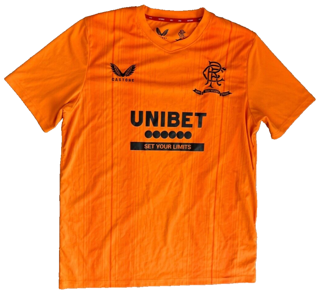 Glasgow Rangers Jersey 2021 2022 Pre Match Shirt Castore Football Soccer Men L