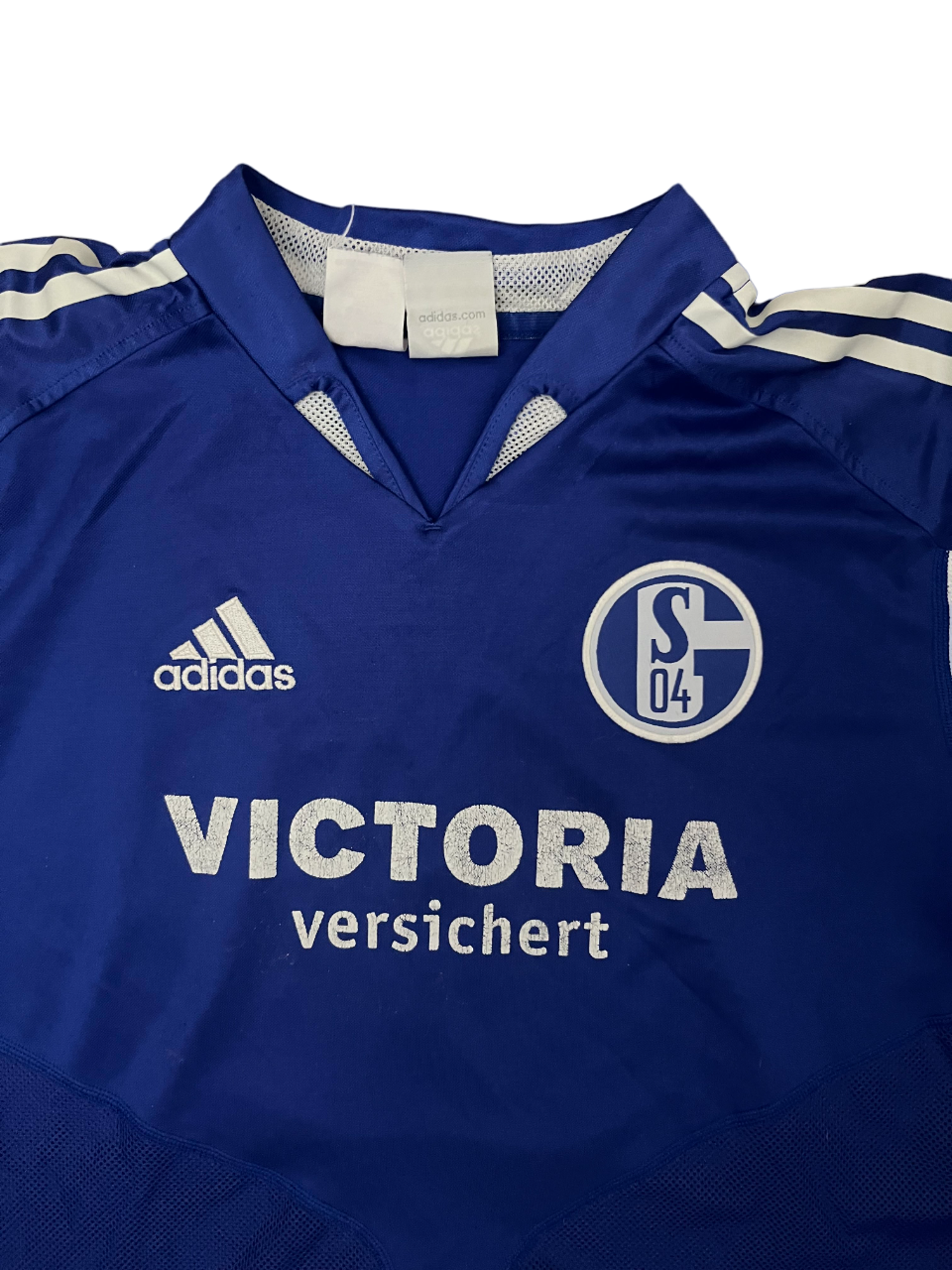 Lincoln Schalke 2004 2005 Home Shirt Jersey Adidas Camiseta Trikot Mailot YXL