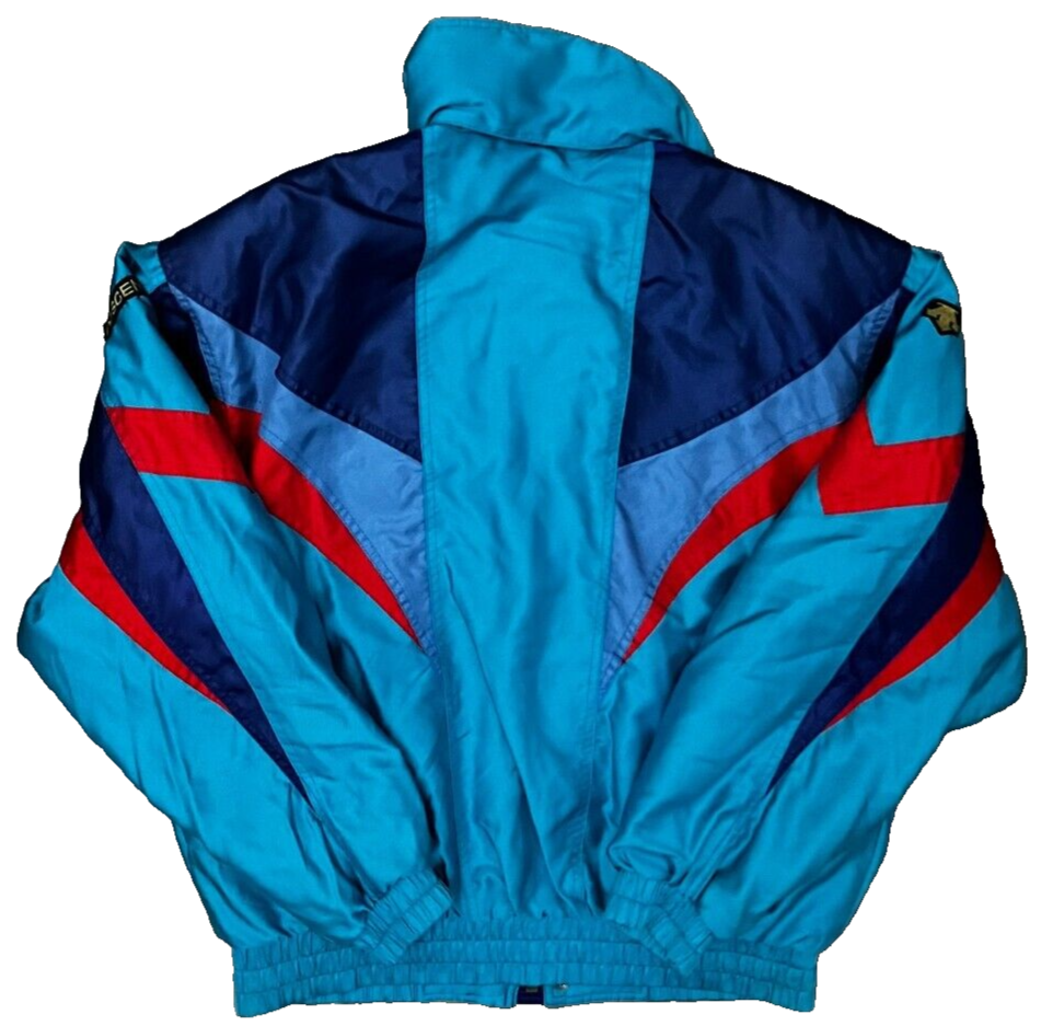 Vintage Descente Full Zip Snowboarding Jacket Ski Sudadera Men Size L RRP $295