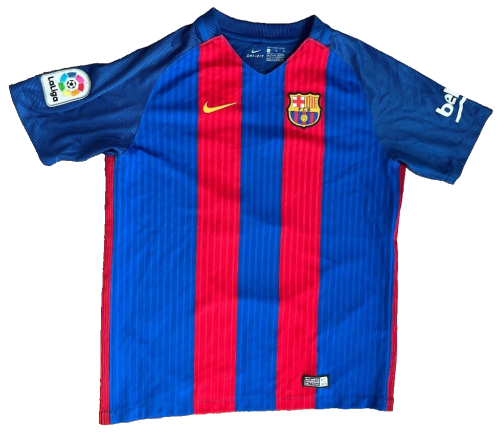 Barcelona Neymar Jersey 2016 2017 Home Shirt Nike Football Size Youth XL