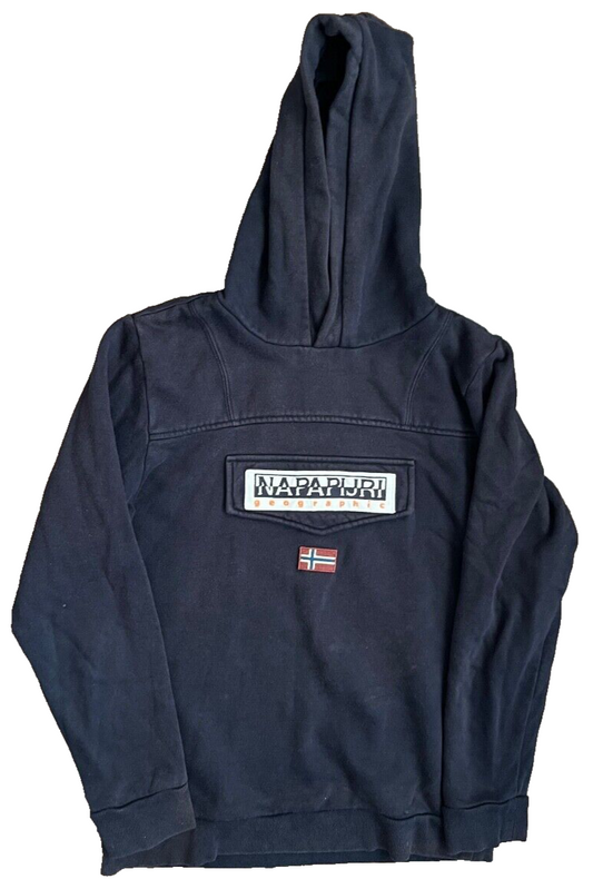 Napapijri Hoodie Sweatshirt Sweater Cotton Size Men S