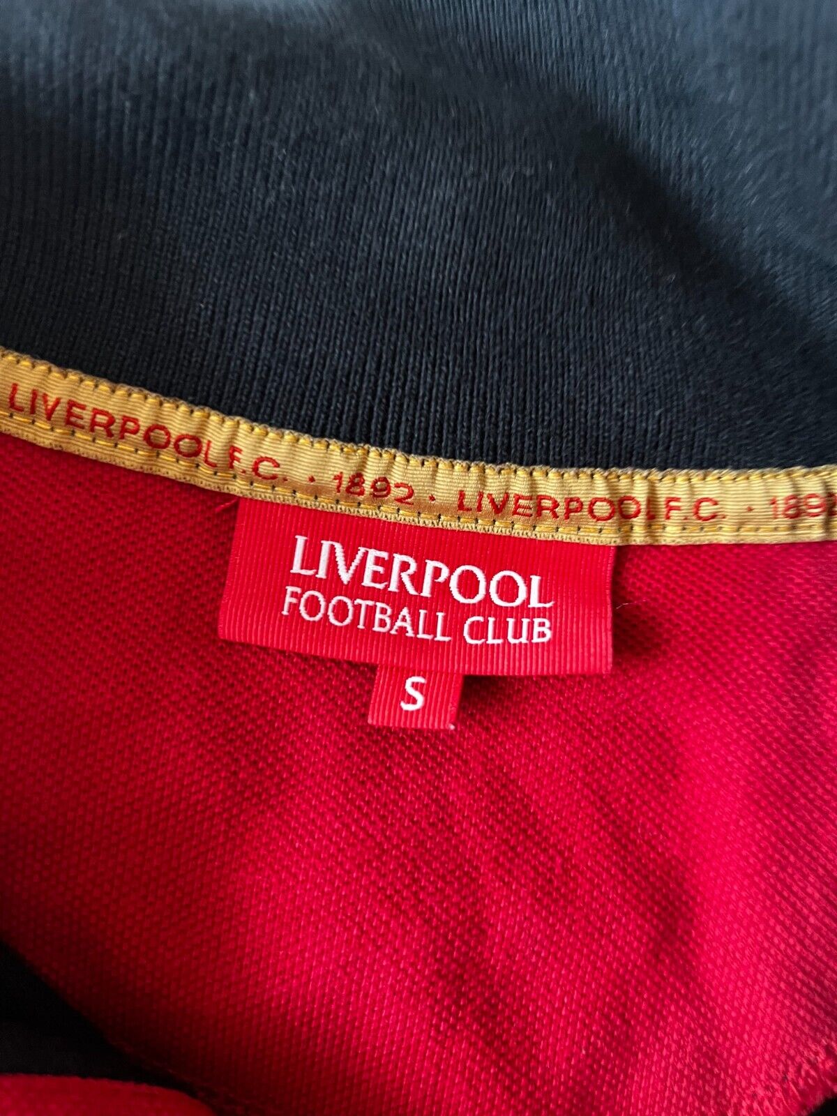 Liverpool Football Polo Shirt Jersey Merchandise Anfield LFC Size Men S