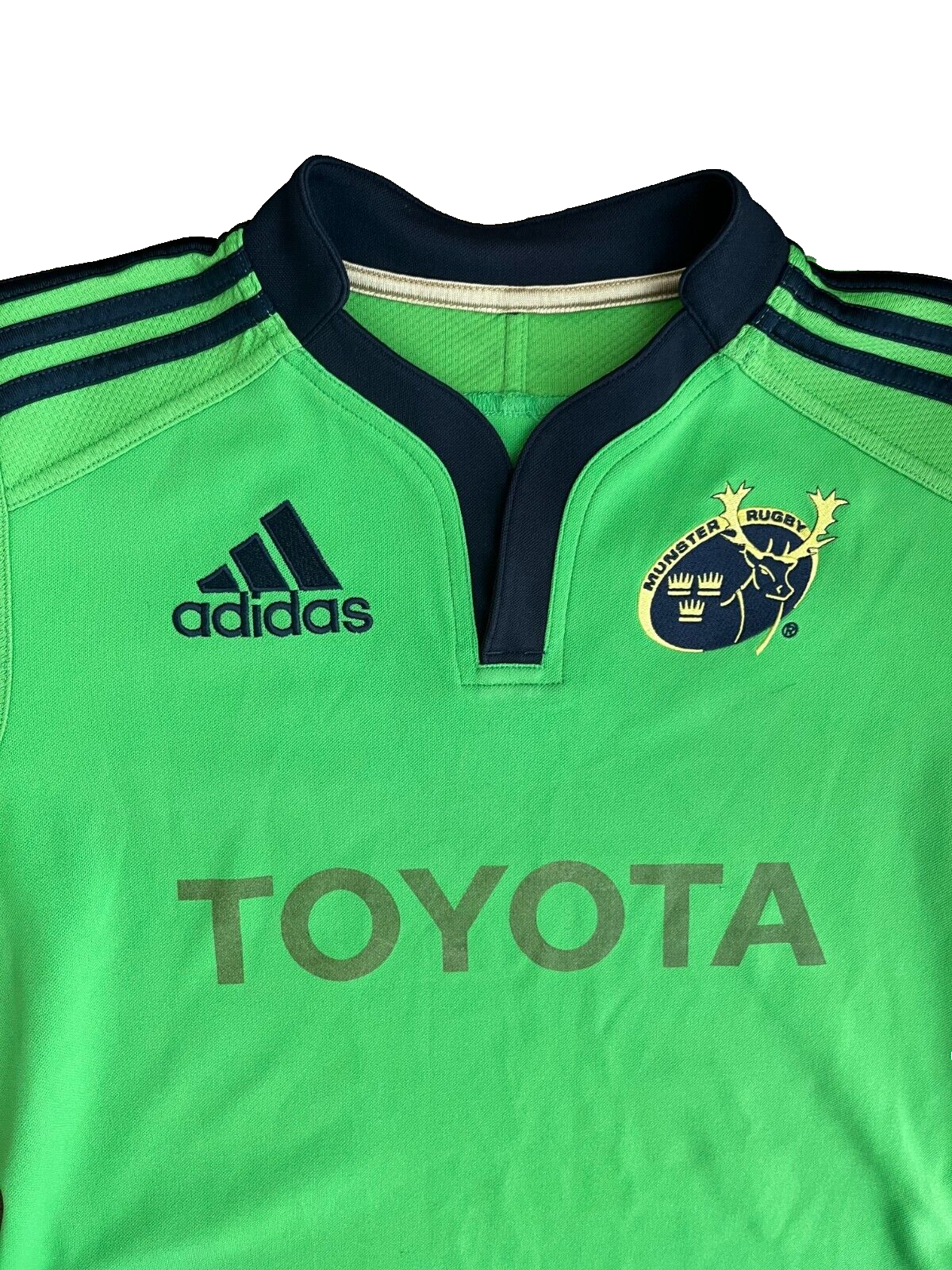 Munster Rugby 2011 2012 Jersey Green Shirt Adidas Size Men S