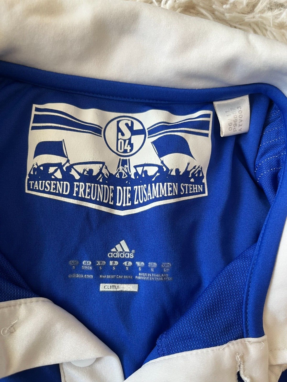 Schalke 04 Jersey Home Shirt 2010 2011 2012 Adidas Size Men S