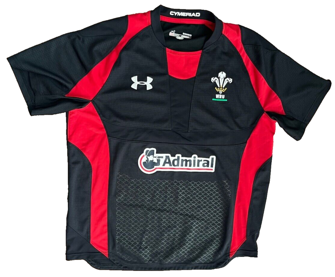 Wales Jersey 2011 2012 Player Issue Away Shirt Under Armour Rugby Size Men M