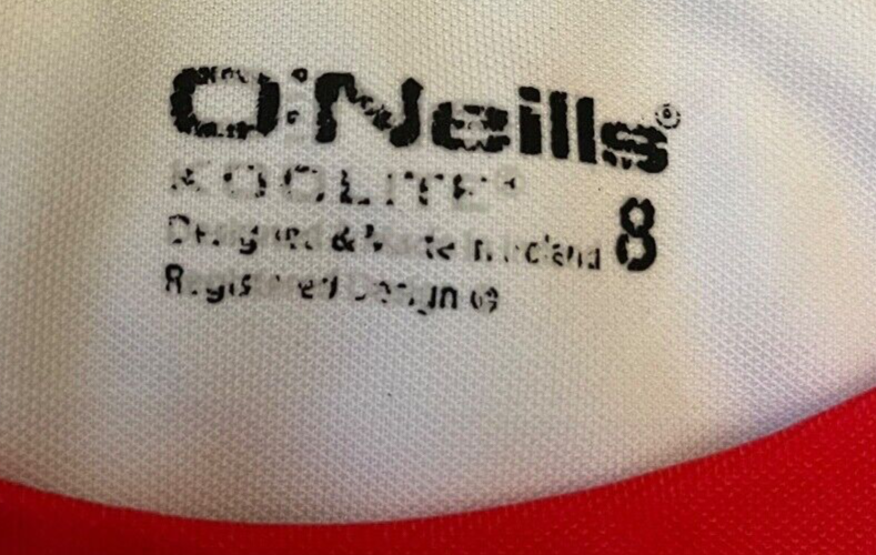 St Helens Saints Jersey 2016 Home Shirt O'Neill Rugby Men Size 8