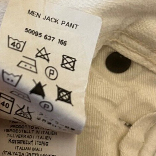 G Star Raw 3301 Jack Pant Jeans Denim White Cotton Trousers Size Men 31