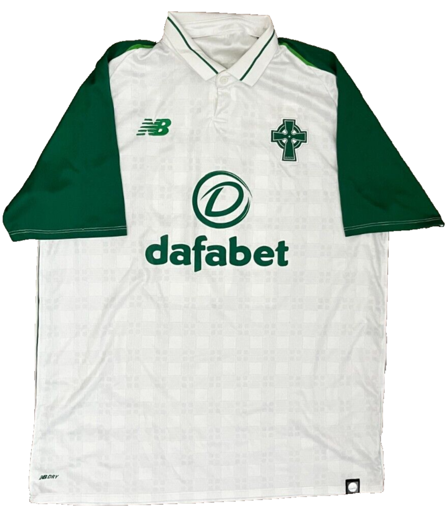 Moussa Dembele Glasgow Celtic 2018 2019 Away Shirt Jersey New Balance Size XL