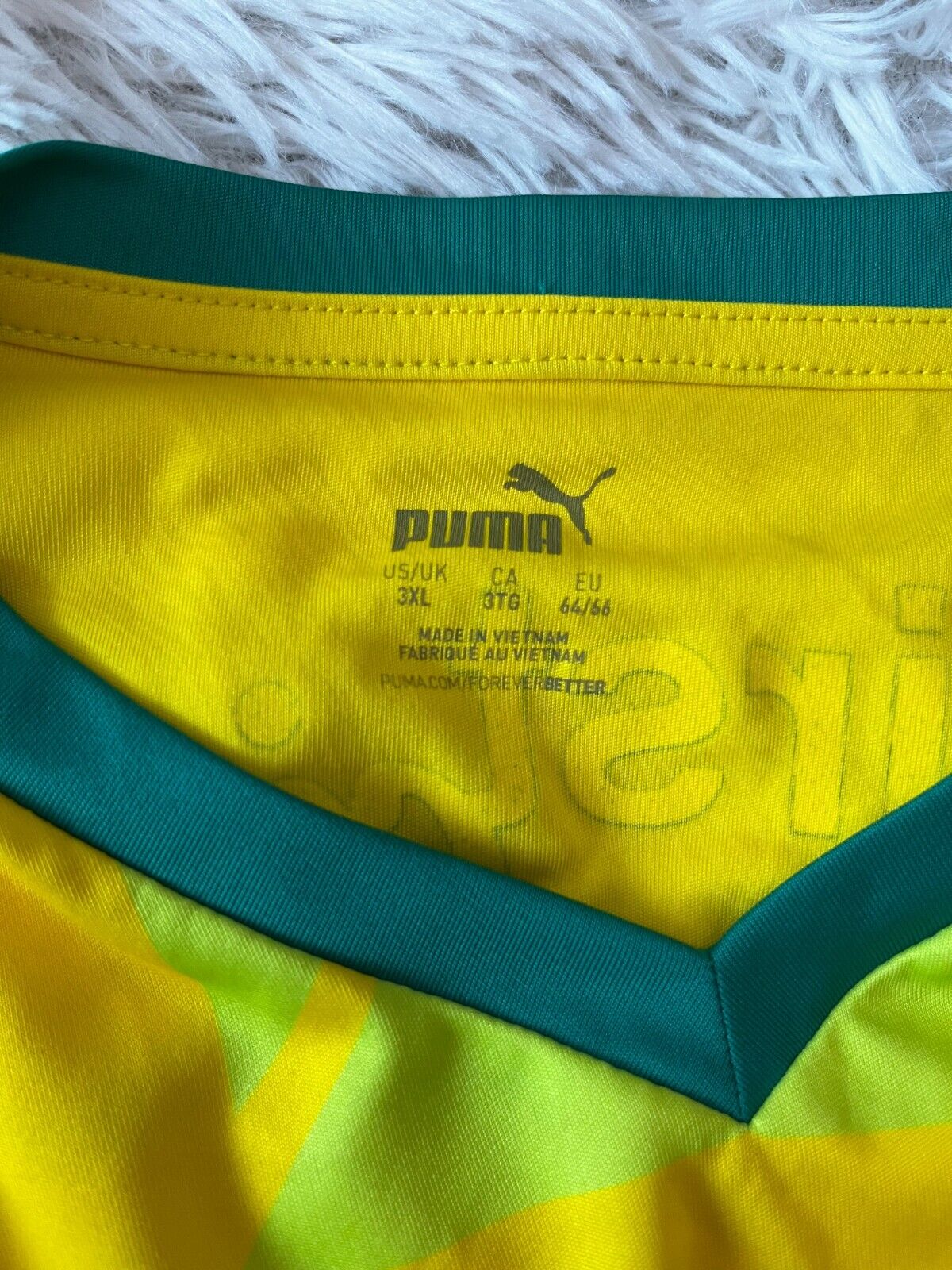 Swindon Town 2021 2022 Away Shirt Football Jersey Puma Size Men 3XL