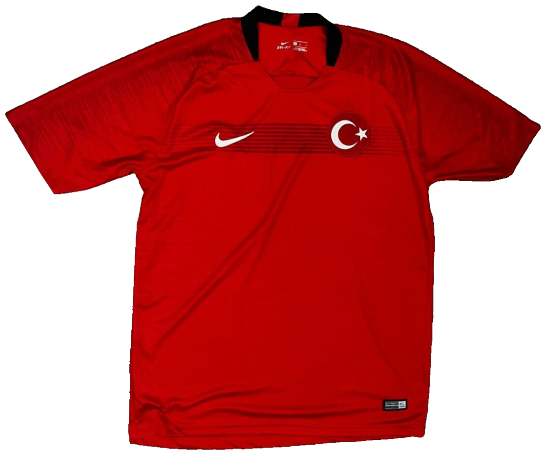 Turkey 2018 2019 2020 Home Shirt Jersey Nike Camiseta Trikot Mailot Size Men L