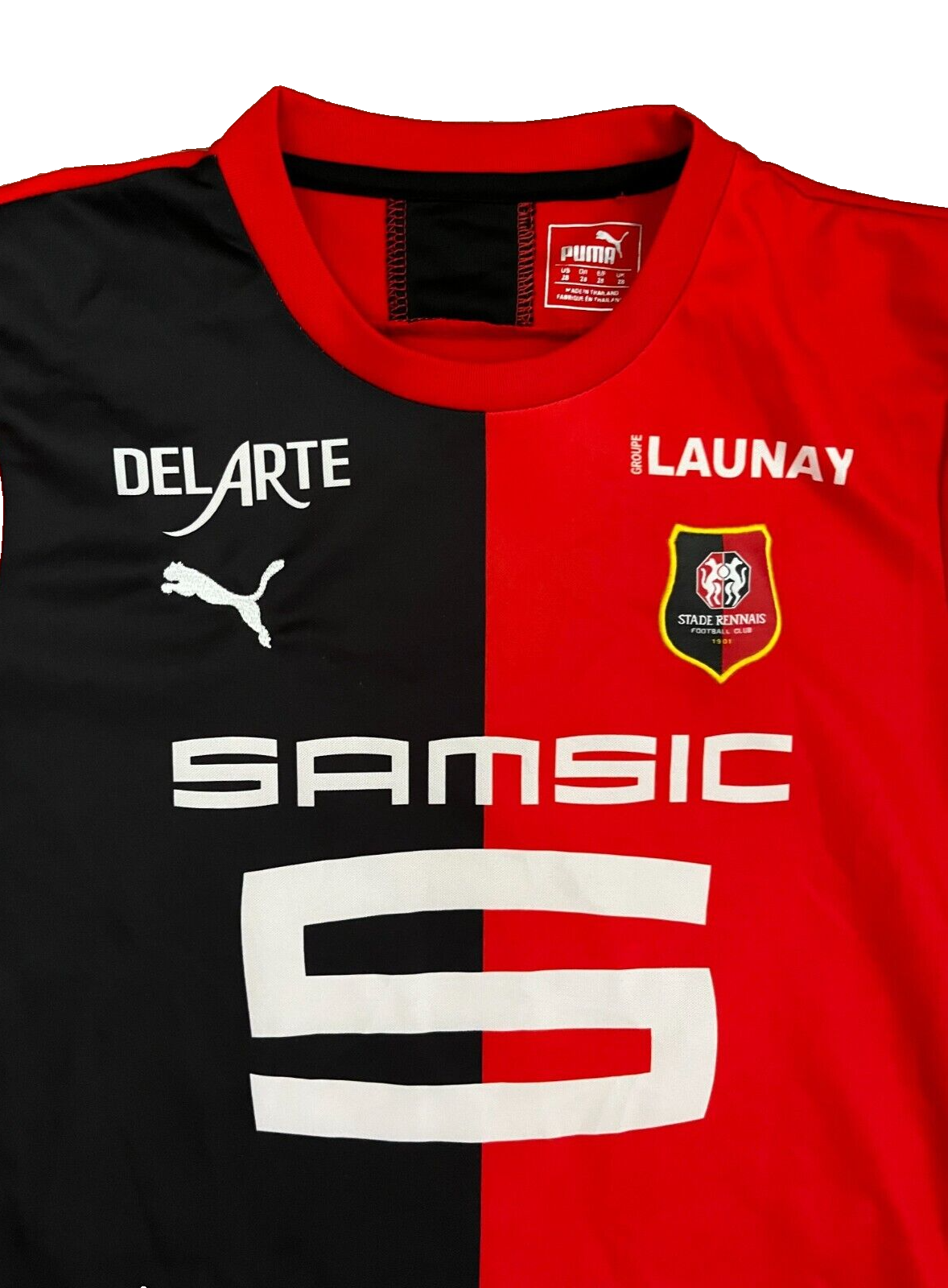 Niang 2019 2020 Stade Rennais Shirt Jersey Puma Camiseta Trikot Mailot Size 28
