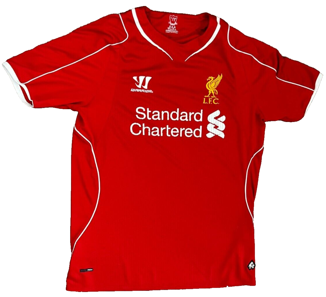 Liverpool 2014 2015 Home Shirt Jersey Warrior Camiseta Trikot Mailot Size Men M