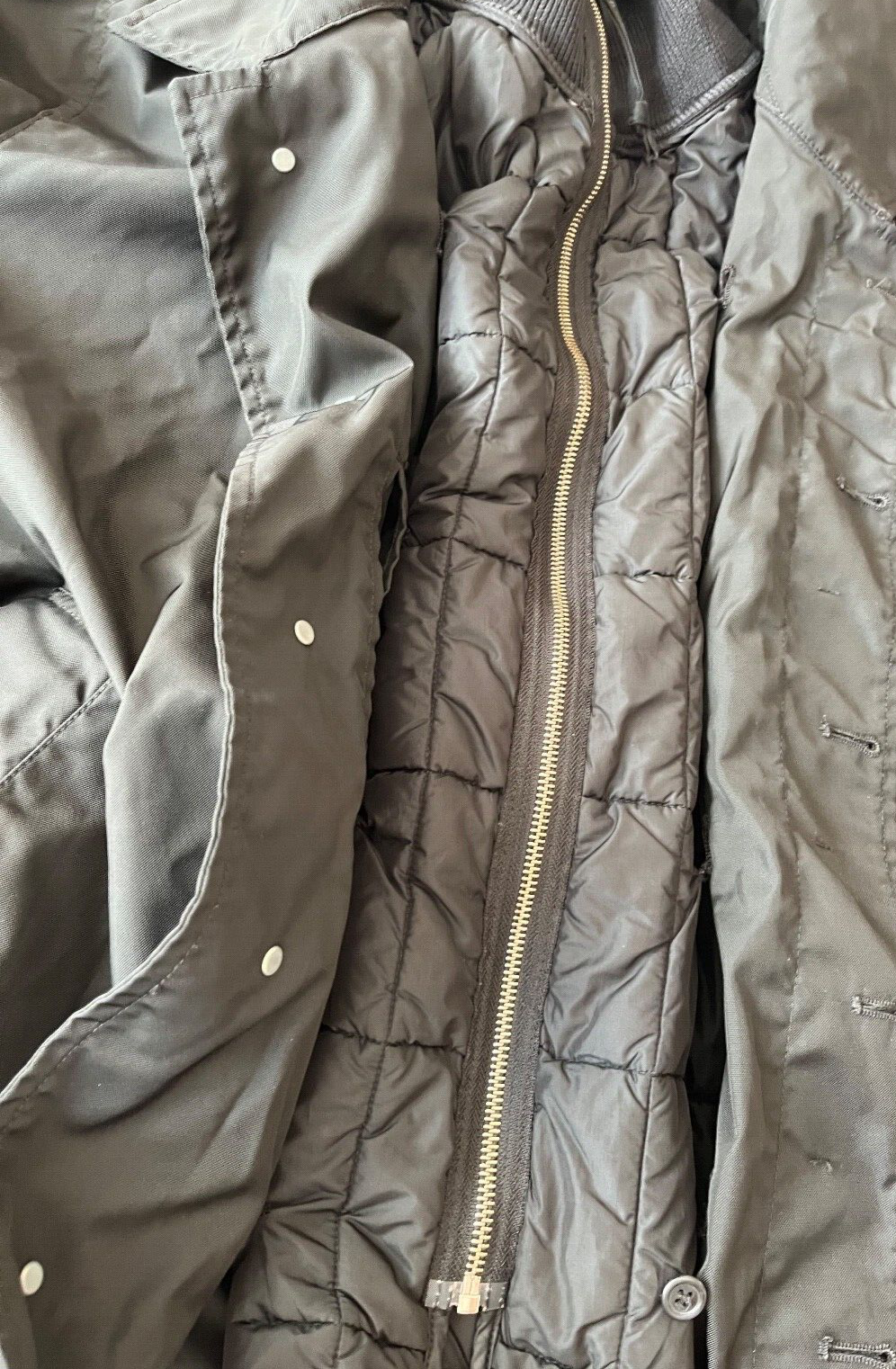 Vintage CP Company Jacket Two Layered Vest Trench Coat Size Men 52