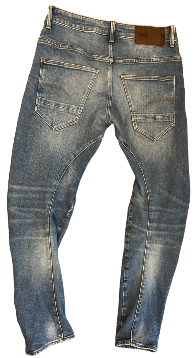 G Star Raw Arc 3D Slim Jeans Blue Denim Size Men 29x30