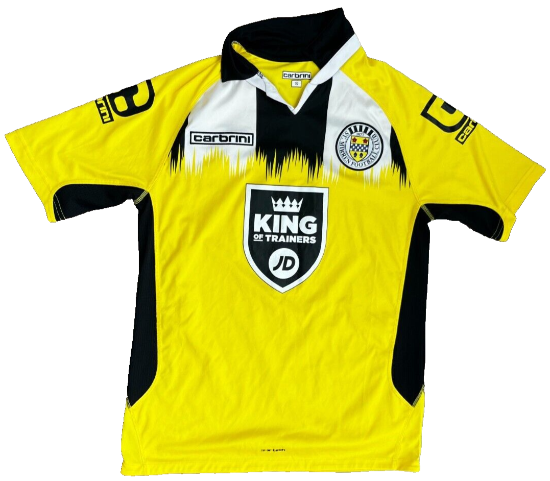 St Mirren Football 2014 2015 Away Shirt Jersey Carbrini Camiseta Size Men S