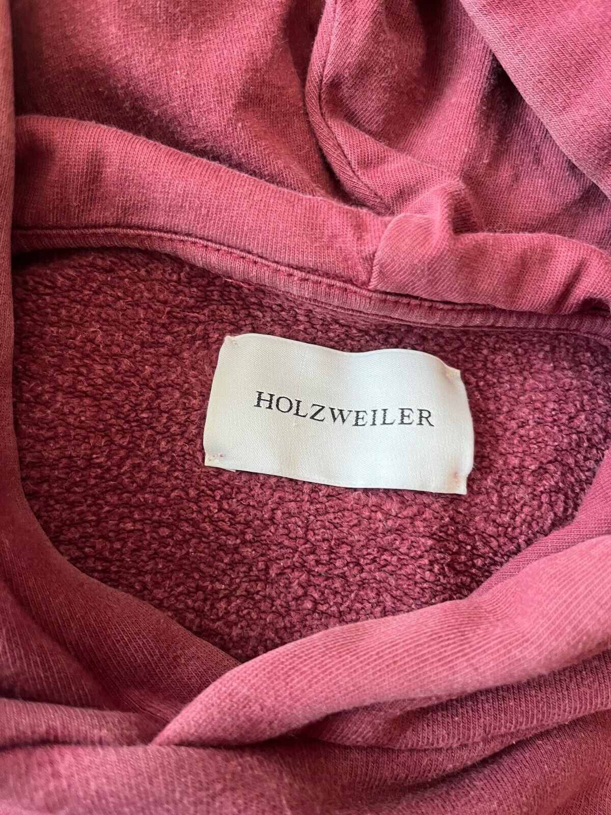 Holzweiler Hoodie Sweatshirt Sweater Cotton Size Men S
