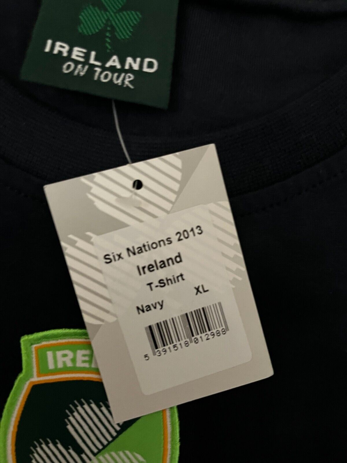 BNWT Ireland On Tour Rugby Championship 2013 Jersey Shirt Camiseta Trikot Mailot