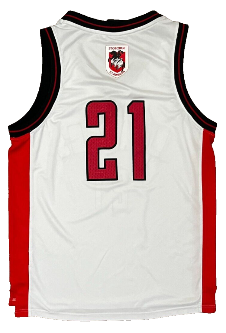 St George Illawarra Dragons 2004 NRL Shirt Jersey Camiseta ISC Trikot Mailot