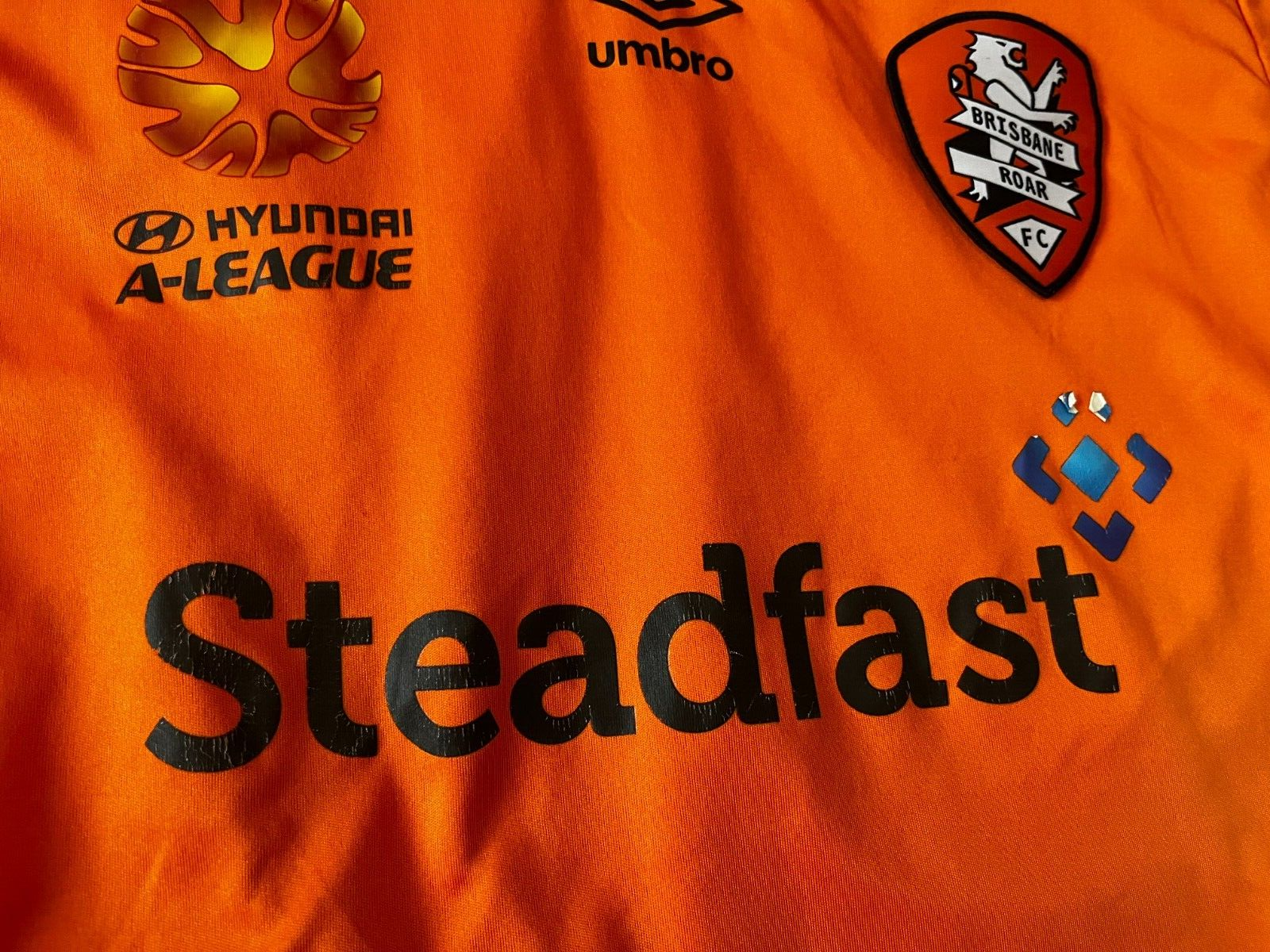 Brisbane Roar 2015 2016 Home Shirt Jersey Umbro Camiseta Trikot Mailot Size M