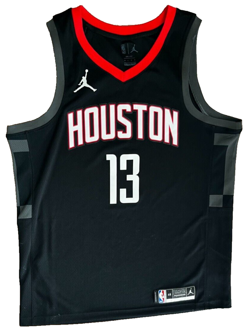 James Harden Houston Rockets Jersey Swingman Jordan Shirt Size Men 48 (L)