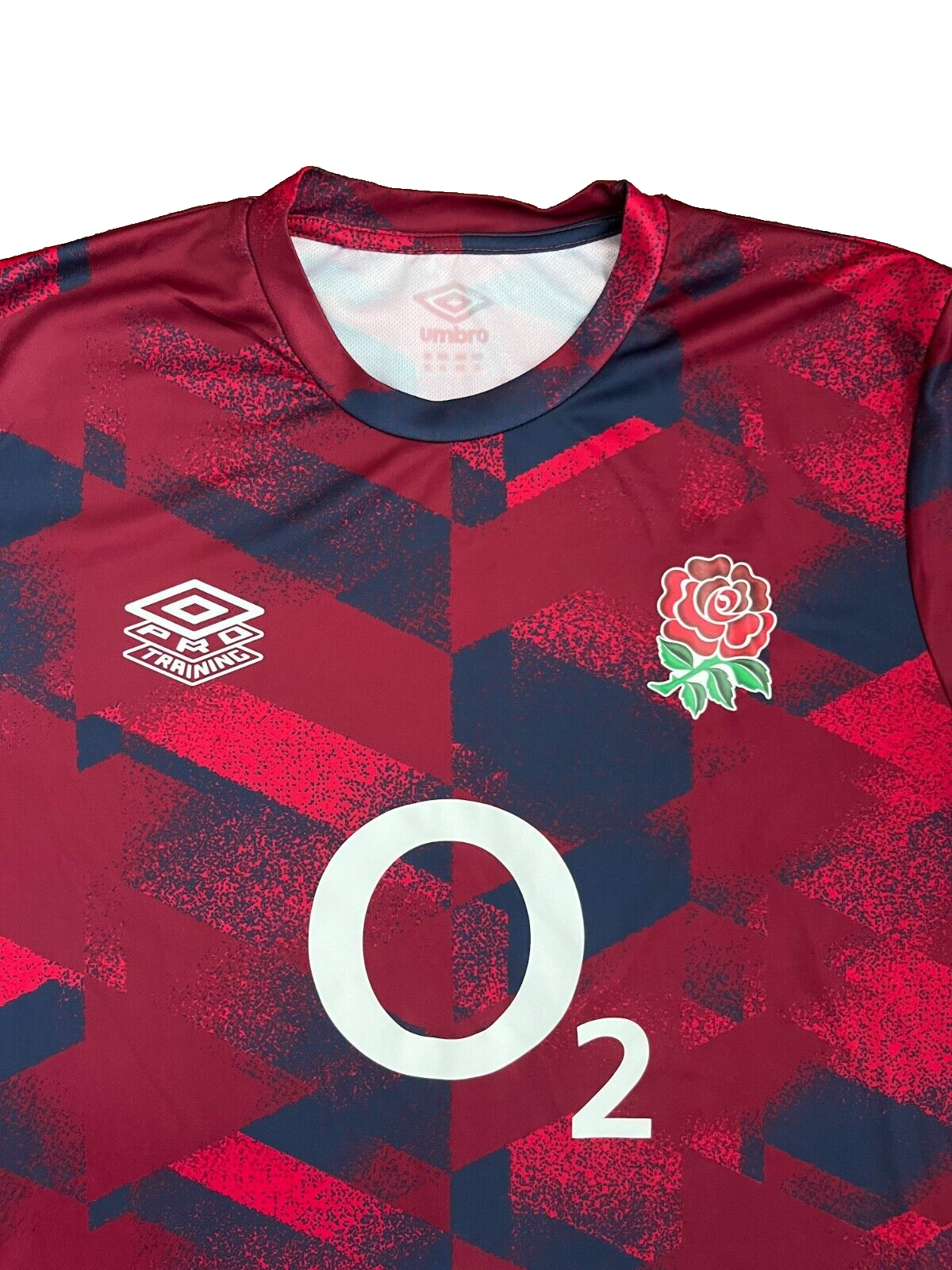 England Rugby Pro Training Shirt Jersey Umbro Camiseta Trikot Mailot Size Men L