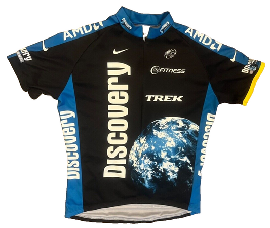 Discovery Channel Cycling Jersey 2007 Bike Trek Shirt Size Men XL