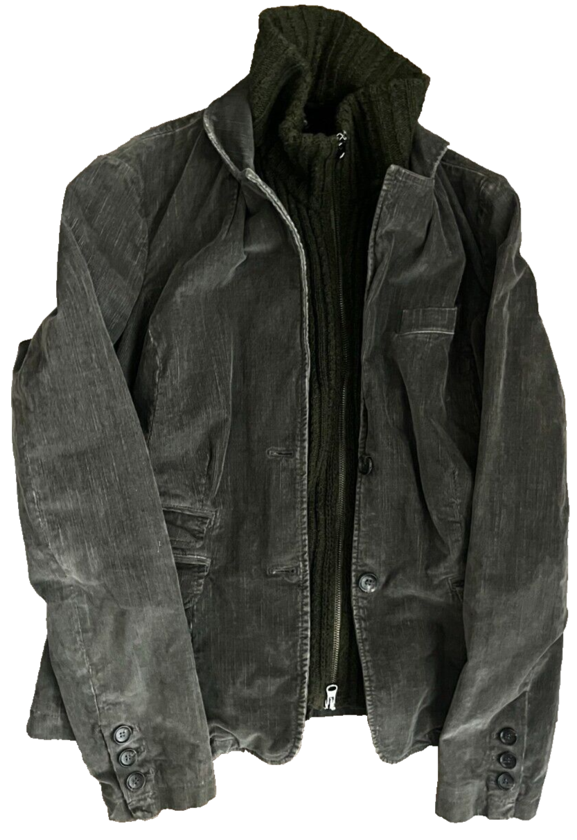 Vintage Woolrich Exclusive Style Blazer Jacket Women Size L Detachable Sweat