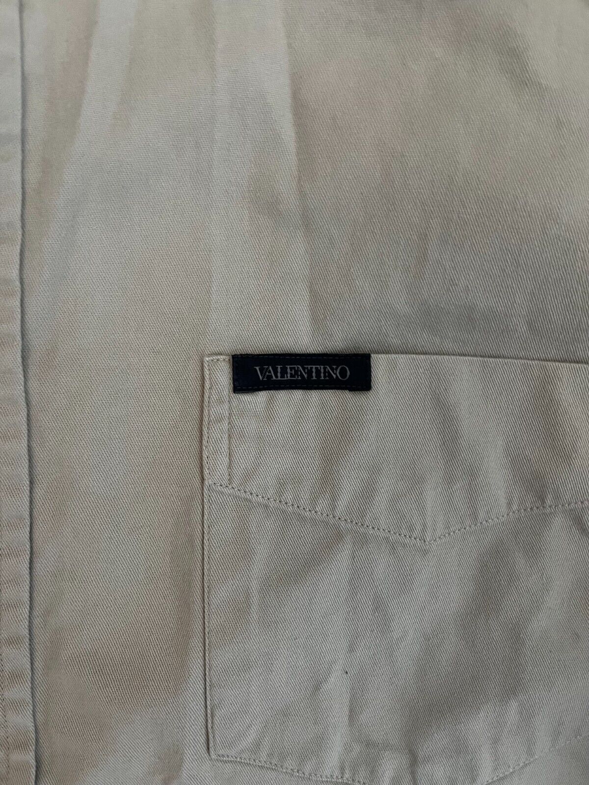 Valentino Jeans Button Up Shirt Cotton Men Size XL 52