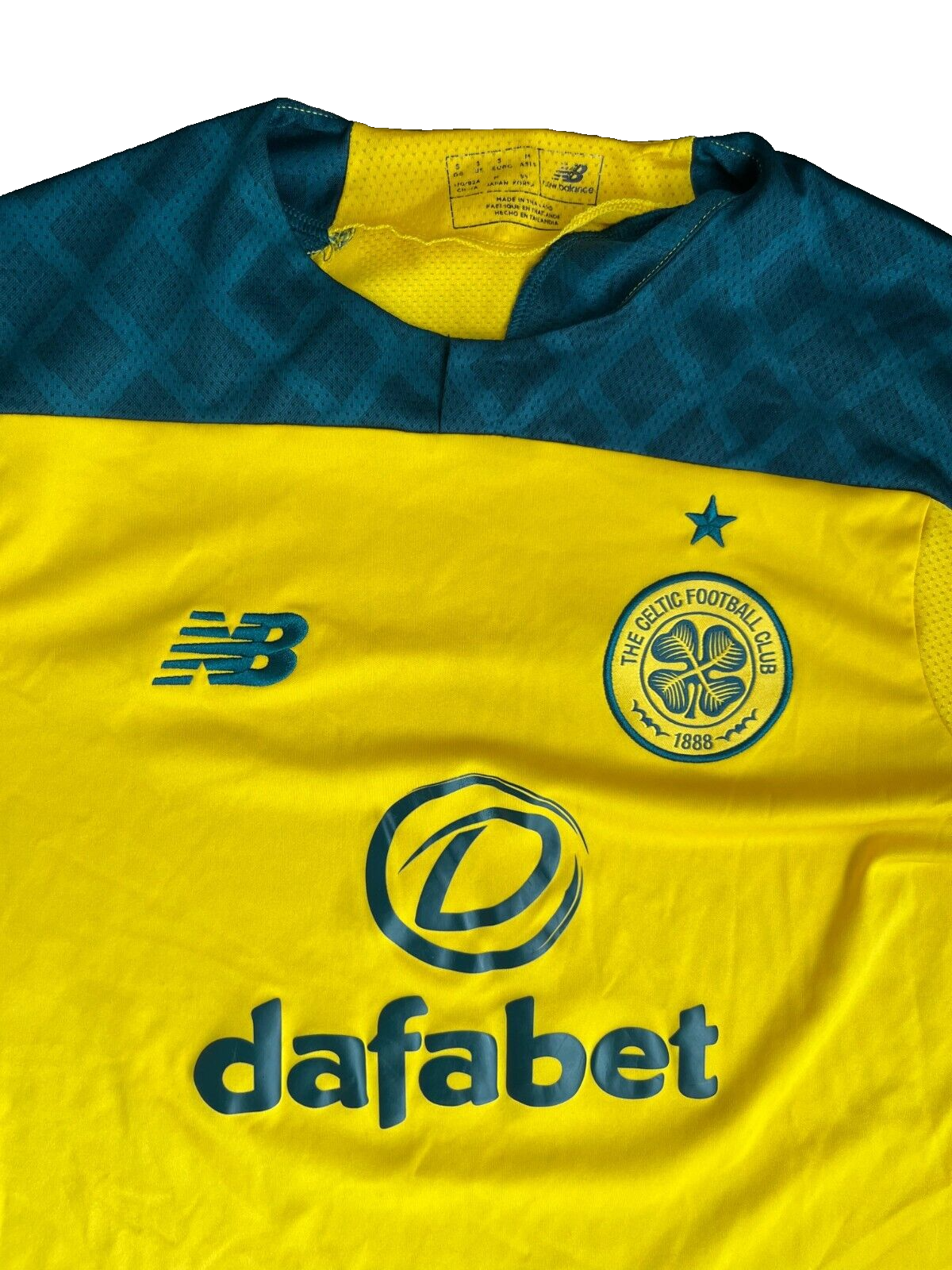 Glasgow Celtic 2019 2020 Away Shirt Jersey New Balance Camiseta Size Men S