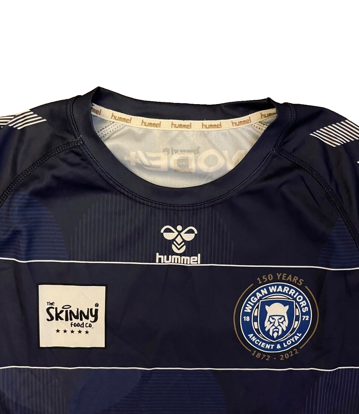Wigan Warriors Jersey 2022 Training Shirt 150 Years Hummel Rugby Men Size L