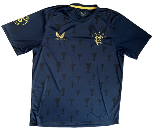 Glasgow Rangers Jersey 2020 2021 Champions Shirt Castore Football Size Men 2XL