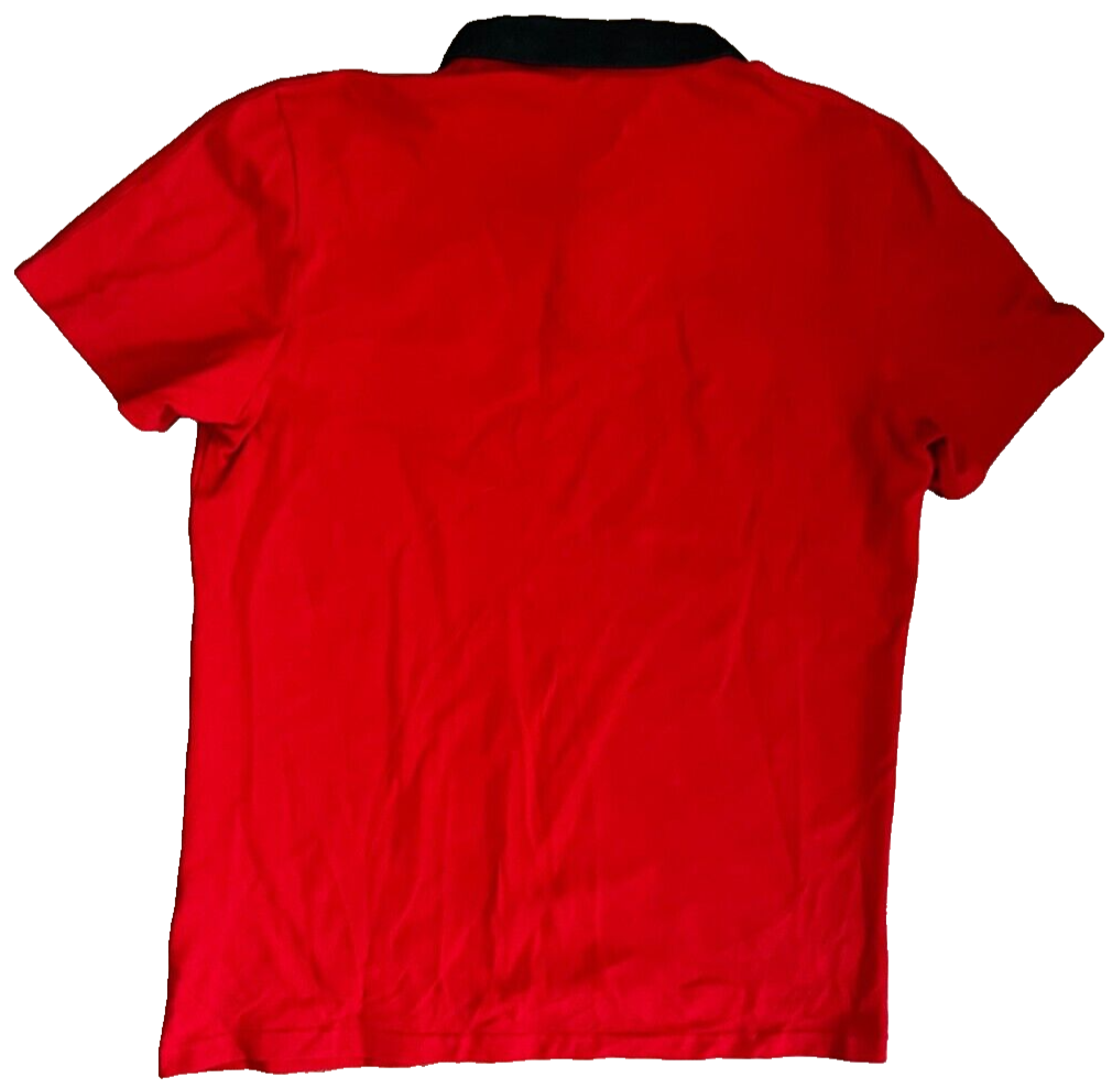 Manchester United Training Polo Shirt Jersey Adidas Camiseta Trikot Mailot L