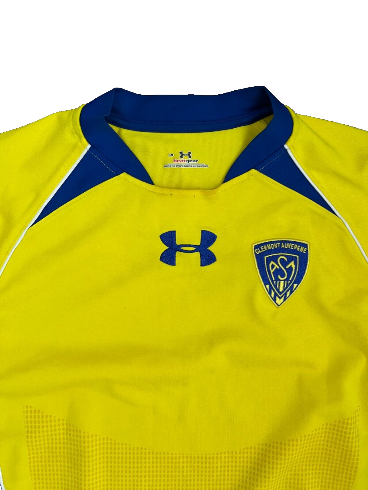 Clermont Auvergne Rugby Shirt Jersey Under Armour Camiseta Mailot Size Men L